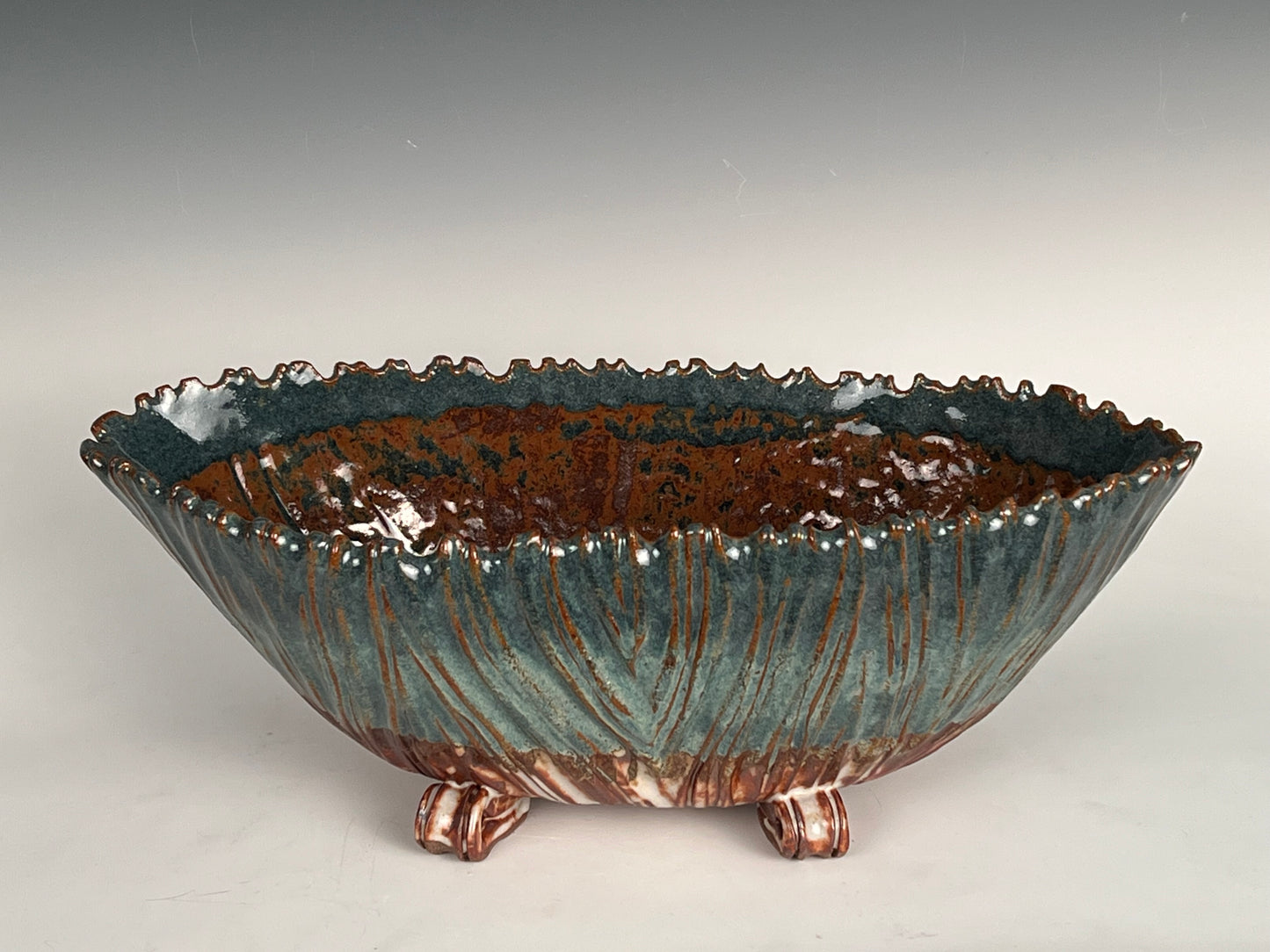 Turquoise Footed Vessel